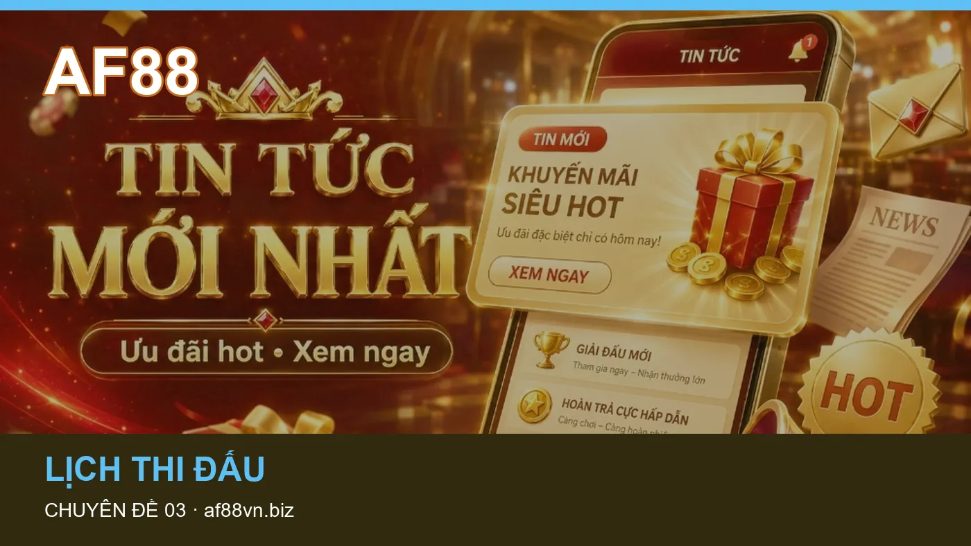 Đối chiếu nguồn và thời điểm cập nhật trong Giải đấu của AF88