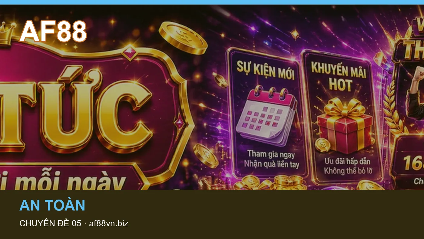 Bảo vệ dữ liệu cá nhân khi tìm hiểu Giải đấu tại AF88